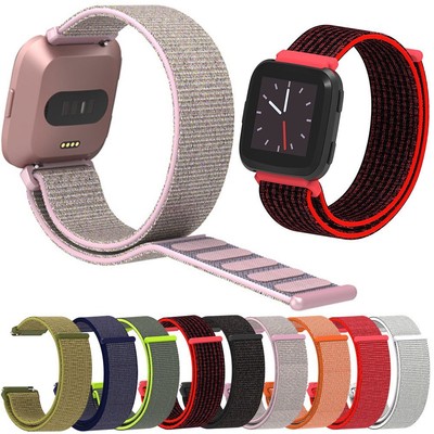 Fitbit Changer de bande Perméabilité Nylon fibre band Bracelet For Fitbit Versa & Lite 