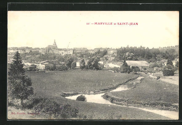 1906 CPA Marville, Marville and Saint John
