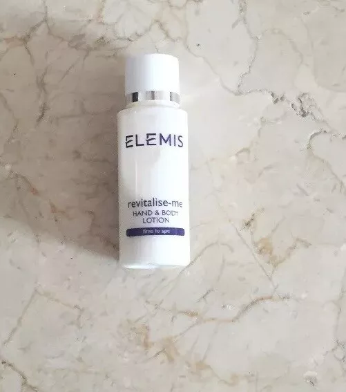 Elemis sp@home revitalist-me Hand & Body Lotion time to spa 30ml Travel size New