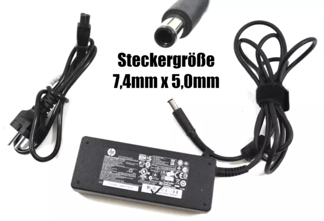 Original HP 45W 19,5V 2,31A AC Adapter Laptop Netzteil mit Stromkabel