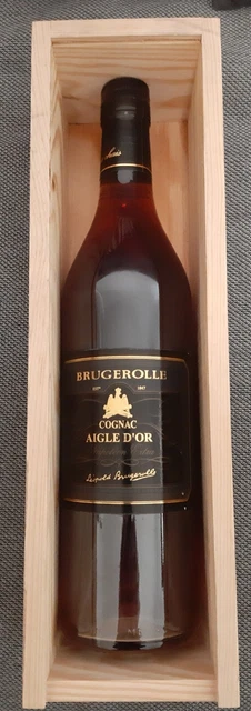 Cognac aigle d or Napoléon Léopold BRUGEROLLE 70 cl 