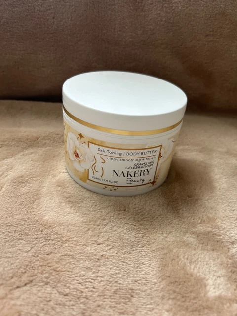Nakery Beauty Toning CREPE SMOOTHING Body Butter  SPARKLING Celebrations READ!!