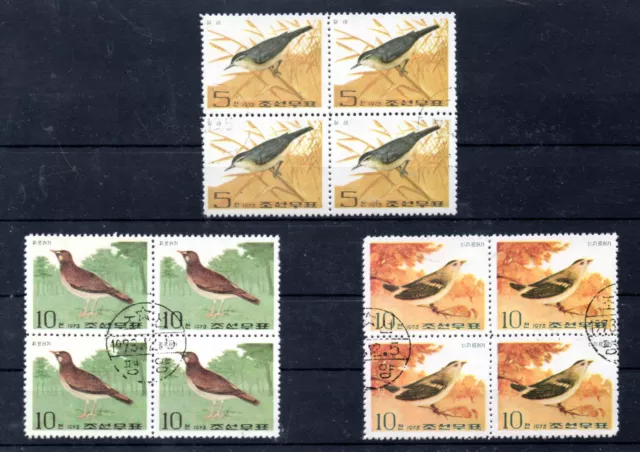 Corea Fauna Aves serie del año 1974 (BP-905)