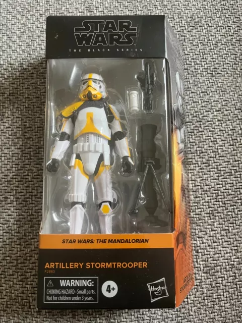 Star Wars The Black Series Artillerie Stormtrooper 15 cm große The Mandalorian