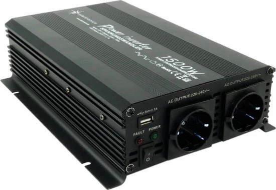 12V - 230V Gemodificeerde sinus Spanningsomvormer 1500W