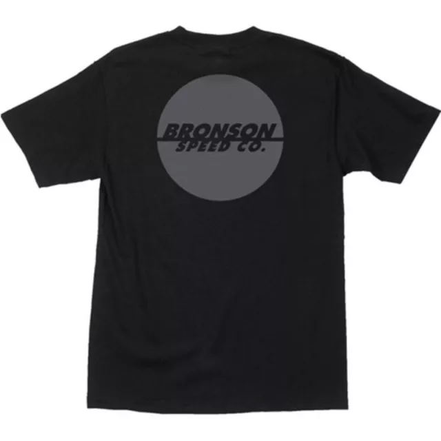 Bronson Bearings Speed Co One Dot Logo Pocket T-shirt Schwarz Tasche Black Gr. L