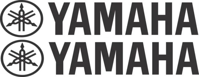 Yamahai Stickers 2 x 450 x 75 quality Marine Grade Stickers