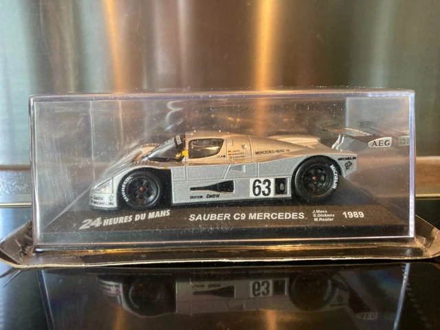 Starter 1/43 Built Kit - Sauber Mercedes C9 #63 1er Le Mans 1989 Resin