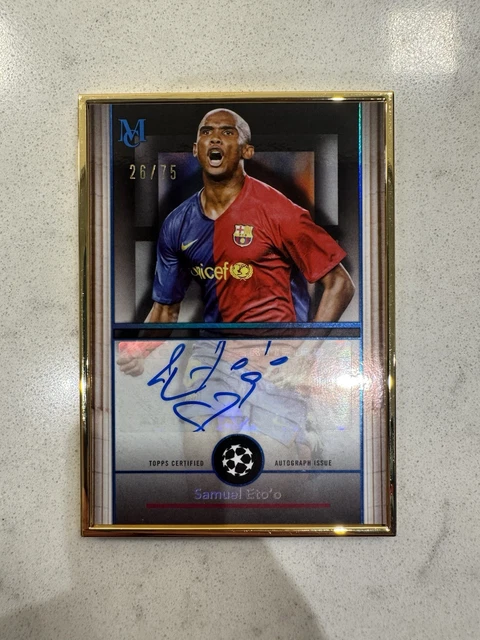 SAMUEL ETOO 125 Jahre Barcelona Topps 027/125 EUR 60,00 - DE