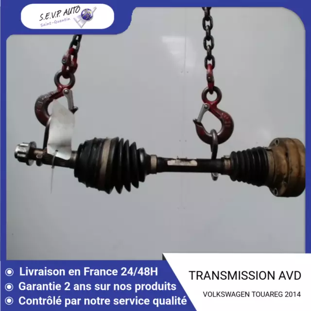 🇫🇷  Transmission Avant Droit Volkswagen Touareg 3.0 V6 Tdi ♻️