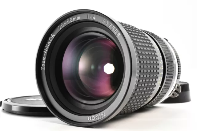 [ Near Mint ] Nikon Ai-s Nikkor 25-50mm f/4 Manual Focus Ais Lens From Japan