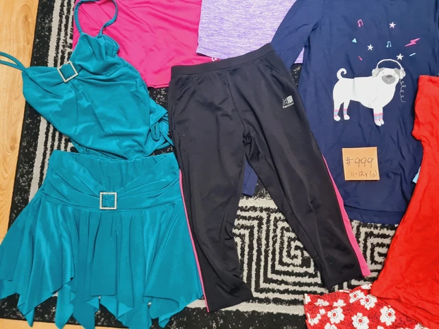 #999💜 Huge Bundle Of Girls Clothes 11-12years NEXT GEORGE USA PRO PRIMARK ABERC 3