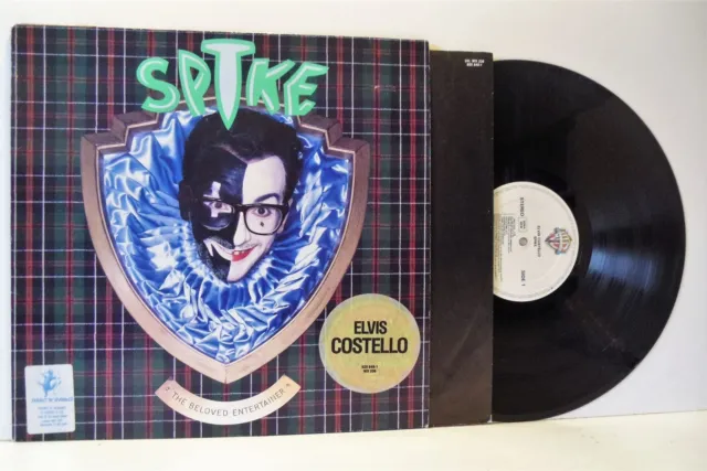 ELVIS COSTELLO spike LP EX-/VG+, WX 238, vinyl, album, with lyric inner, 1989