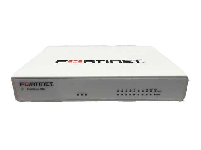 Fortinet FortiGate-60E Network Security Firewall (FG-60E) - Tested Good, 1-Day Shipping, License Expired