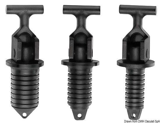 Kit 3 Bouchons Flotteurs À Expansion Marque Osculati 18.532.10