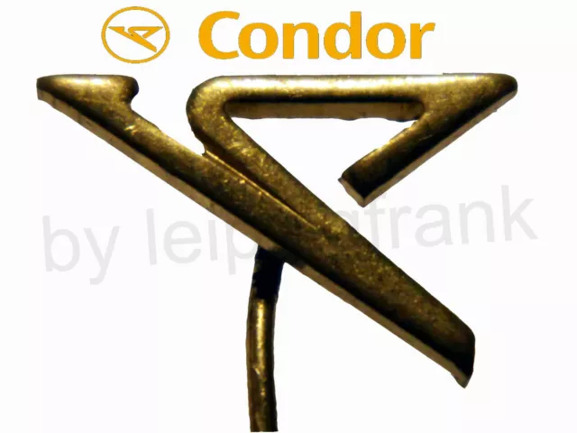 Condor Airline Flugzeug Logo Anstecknadel kein Pin Metall