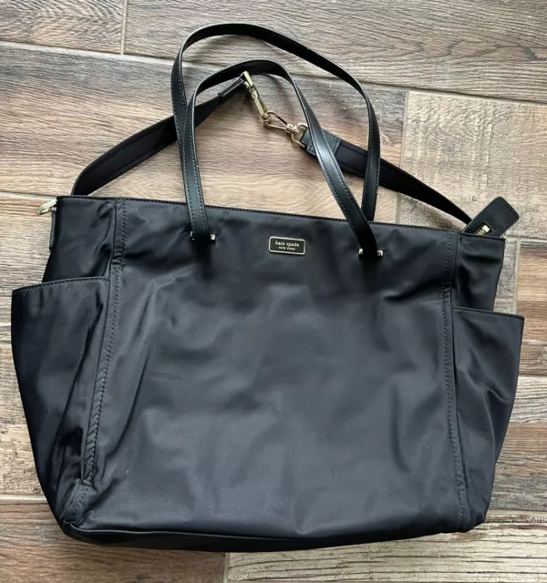 kate spade new york Kaylie Baby Diaper Bag - Black (WKRU4309)