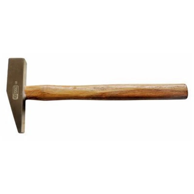 KS TOOLS BRONZO + martello muratore 600 g, con ickorystiel