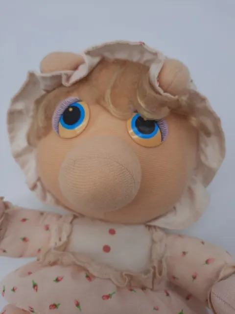 1984 Pampers Miss Piggy Baby 12"Muppet Babies Advertising Plush Stuffed