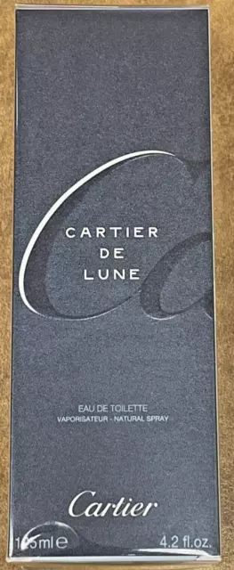 CARTIER DE LUNE 4.2 fl oz/125 ml EAU DE TOILETTE Spray *RARE*COLLECTORS***