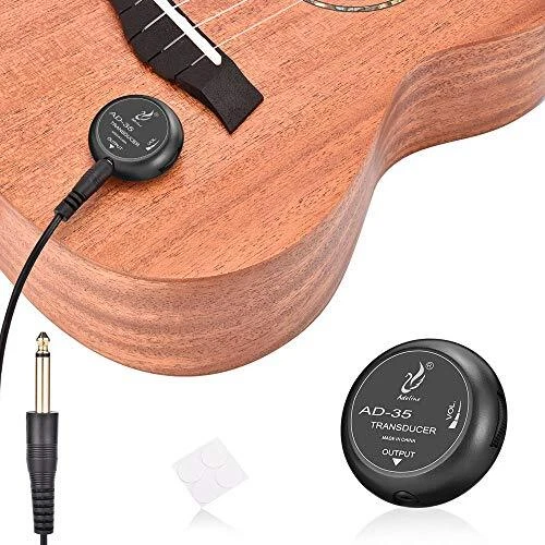 OTraki Micro Guitare Acoustique Electriques Transducteur Guitares De Volume M...