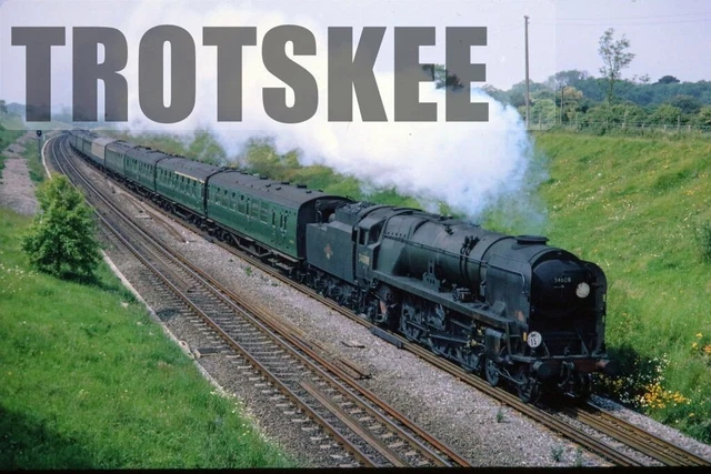 35MM SLIDE BR British Railways Steam Loco 34008 Class WCBB 1967 ...
