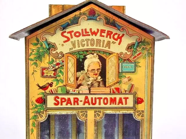 FIND 1136 SHOP-TOYS !  gsTOP  STOLLWERK SPARAUTOMAT "VICTORIA" 27cm, VERY GOOD