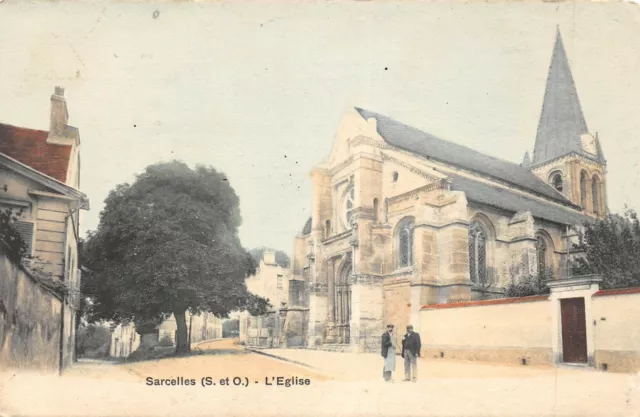 Cpa 95 Sarcelles L'eglise