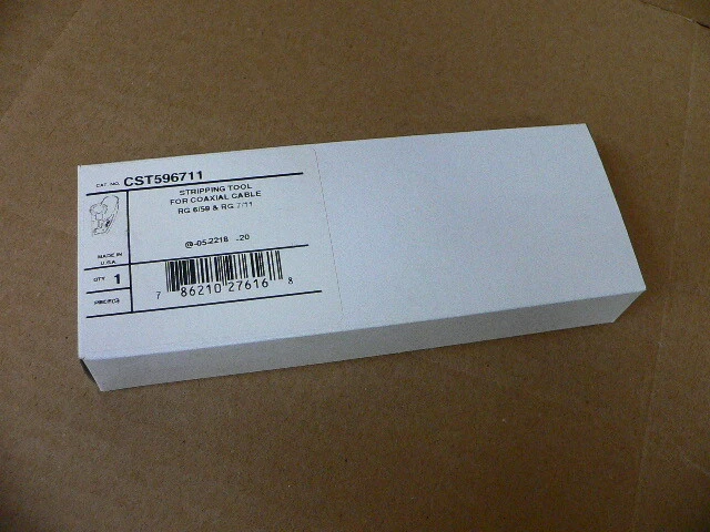 BELDEN Cable Stripper For RG 59, 6, 7 And 11 - CST596711