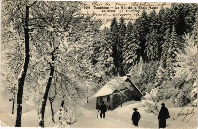 CPA Dauphine - Le Col de la Croix-Haute (164546)
