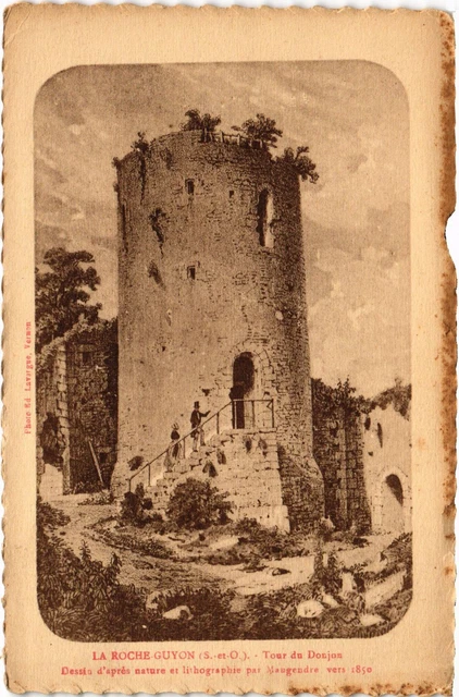 CPA La Roche Guyon Tour du Donjon (1319471)