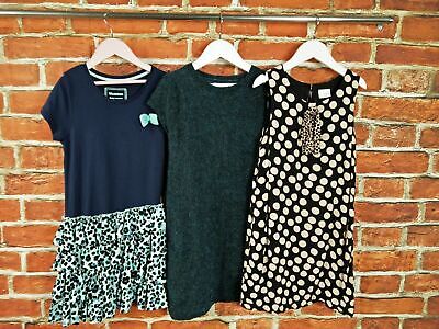 Girls Bundle Age 8-9 Years Next Bluezoo Dress Set Knit Partyy Leopard Kids 134Cm
