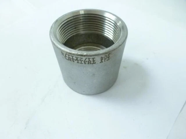 198871 New-No Box; MFG- MDL-Unkn89317 Pipe Coupling; 1-1/2" NPT to 1-1/4"; 304 S