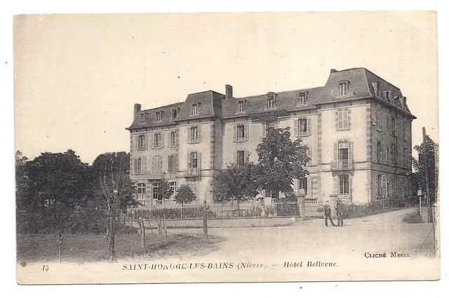 saint-honoré-les-bains   hôtel bellevue