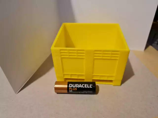 Dolav Dolab Pallet Box Bin 1:14 Tamiya Haula Scania scale 1/14 Plastic