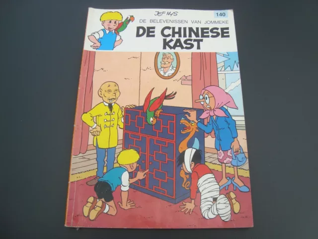 Jommeke Strip / Comics Folge 140 " De Chinese Kast " Jef Nys