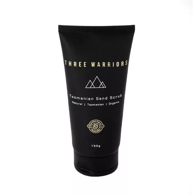 Three Warriors Tasmanian Sand Scrub 150G - Organic Scrub