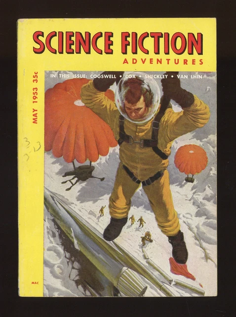 Science Fiction Adventures Pulp May 1953 Vol. 1 #4 VG/FN 5.0
