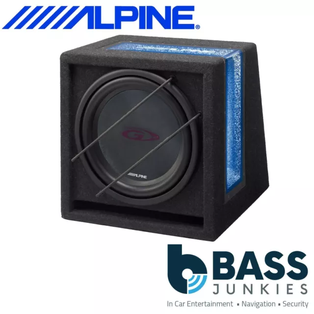 Alpine SBG-844BR 8" Inch 400 Watts Passive Car Bass Reflex Subwoofer Enclousure