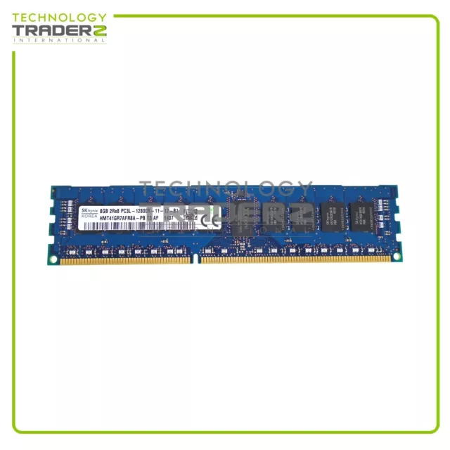 HMT41GR7AFR8A-PB Hynix 8GB PC3-12800 DDR3-1600MHz ECC Dual Rank Memory Module