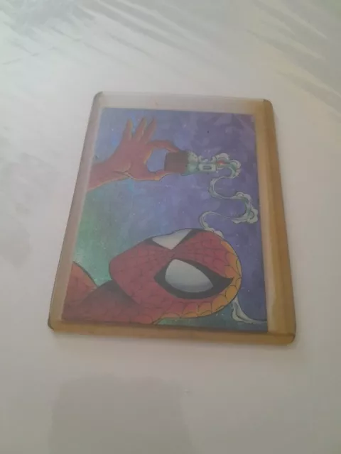 1992 McFarlane Comic Images Spider-man Prism #P-10 Creating