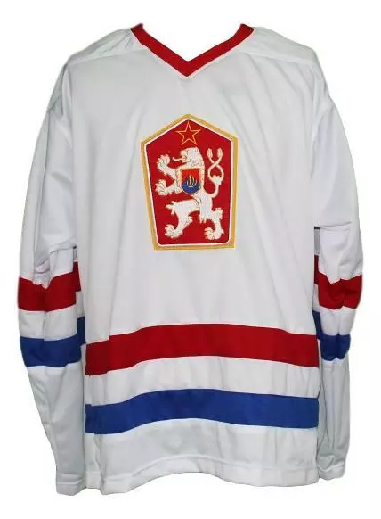 Czechoslovakia Hockey Jersey 53 HC Rebel Ostrov Vintage Florian