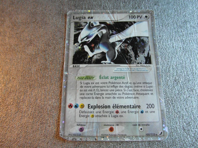 Pokemon Card Lugia EX Holo 105/115 Hidden Forces Block Ex Ultra Rare
