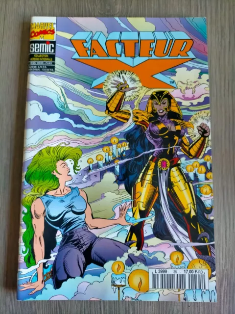 FACTEUR X  n°  35 version intégrale MARVEL semic 1995  STAN LEE COMICS