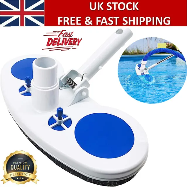 Swimming Pool Vacuum Cleaner Suction Head Pond Fountain Spa Pool Cleaning Brush