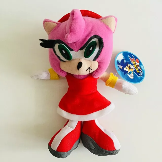 Pelúcia Amy Rose Sonic Rosa  Pelúcia Sonic Nunca Usado 89938013