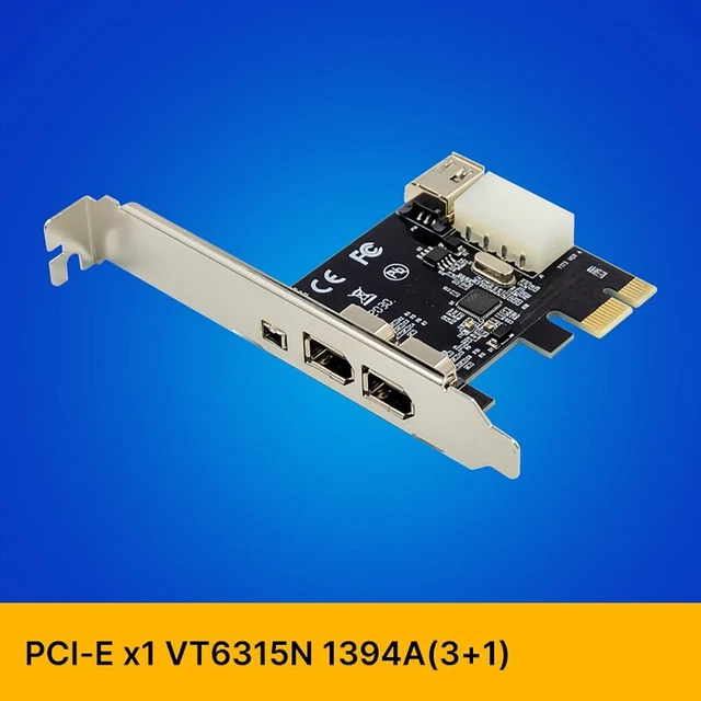 Scheda Controller FireWire 1394a PCI Express - Compatibile Con Dispositivi Audio/Video E Hard Disk Esterni - Foto 7