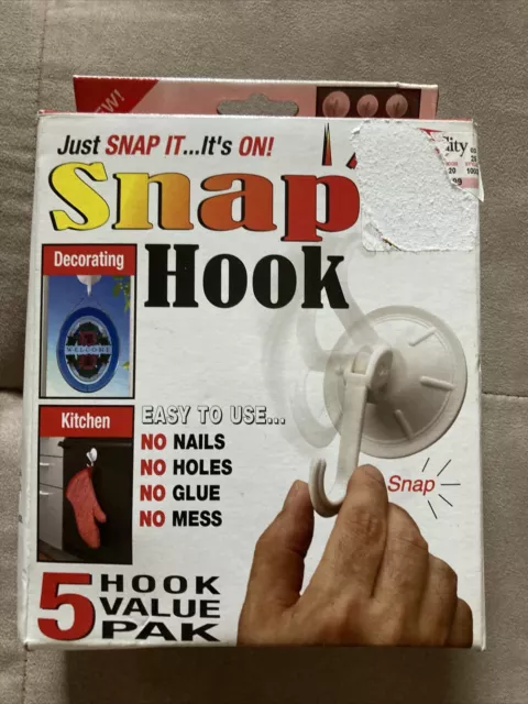 Snap & Hook 5 Hook Value Pak Vacuum Seal