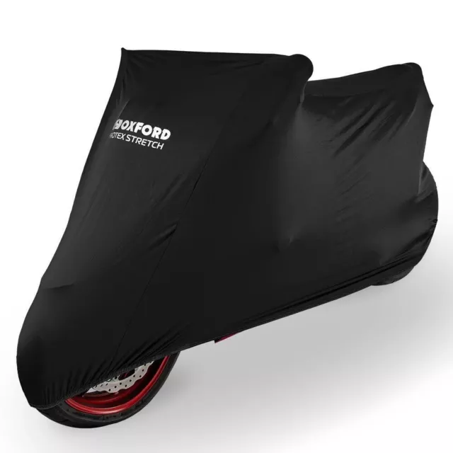 Oxford Protex Premium Stretch Motorcycle Cover Indoor Motorbike Dust Large New