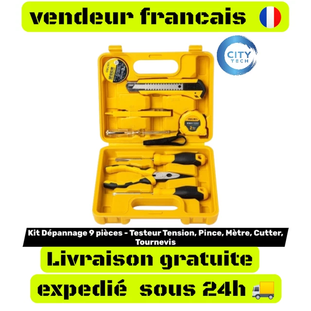 Tournevis à Cliquet Parkside – 115 Embouts – Boîte De Rangement – Rouge – Kit Complet Pour Atelier